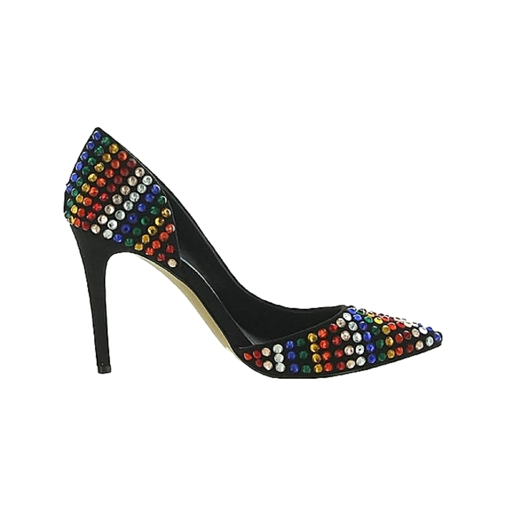 NEW INC Kenjay Rhinestone Pointed Toe D'Orsay Heels - Picture 7 of 10